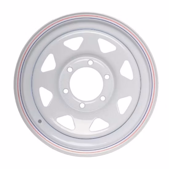 12X4 Trailer 8 Spoke PCD5X114.3 Et0 Steel Wheel Rim