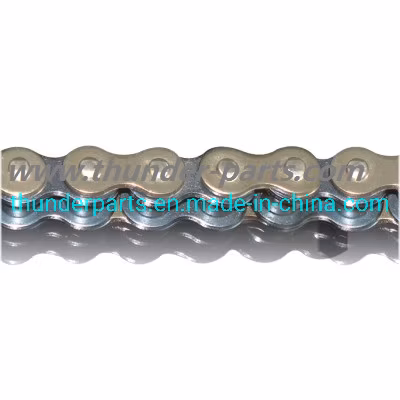 Motorcycle Chain Parts/Cadena De Tiempo/Motor/Traccion/Timing Chain/Moto Repuestos 25h/2X3/3X4/420/428/428h Wy125, 2X3X100L